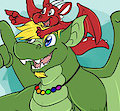 C // Flamedrake (3) by Amanda