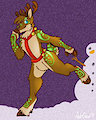 Dashing through the snow (by redpandacase)