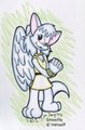 Snowlily the angel vixen
