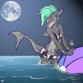 NightShift (RavintheWolfen Commission) by SpikedKanine