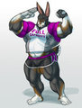 Stream Stuff - Overly Buff Rabbit by MikaLapine