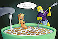  AppleJack and Cheerios BY SoulCentinel 