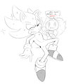 Hedgehog VS God by TenshiGarden