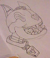 Psycho Dead Kitty headshot by ConFidential