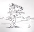 Work Doodle: Timber Wolf OmniMech A