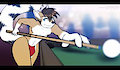 Playing Dirty Pool? now in color! by Dracojeff