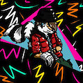Kendall 80's Style badge gift by Sylex
