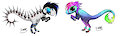 Rad Raptors(Need Names) by I-MAKE-MONSTERS