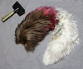Neapolitan Yarn Tail - FOR SALE  by WyrmsWorks
