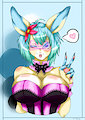 Meli is a happy bunny (Commission) by Lapsa
