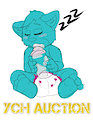 YCH AUction sleepy/nap cub!