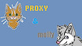 Proxy and Molly: Pillow Forts and Cuddles (1) by AliceWarnerWolf