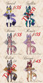 .:Winged Canine Girls Adoptables:. by lfraysse