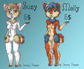 .:Fluffy Pomeranian Adoptables:. by lfraysse