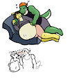 Big Bellied Boyfriend by SolarusD
