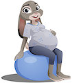 Preggy Judy Hopps by Xniclord789x