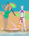 Swimming suit girls (RQ) by LadyALTernate