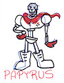 Aprende a dibujar a Papyrus