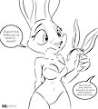Judy Hopps Easter by alhedgehog