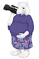 Preggy Toriel by Xniclord789x