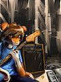 Musician Collie by Roxy237