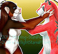 .:Collab: slippingstar:. by Erythrine