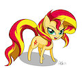 30 min challenge: chibi sunset shimmer