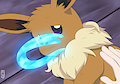 Eevee evolves!