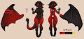 Sona Reference Sheet - SFW by ameliawhired