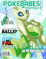 Pokebabes Monthy Mock Cover-March-Celebi by Jenovasilver