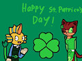 Happy St. Patrick's Day from Hornscale and Lucky Clover