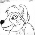 Hand drawn HollieHyena