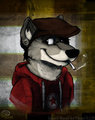 Csöves the wolf - speed painting by Grion