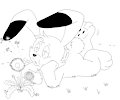 Bored bunny by ItaX