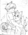 tails hug