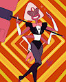 Steven Universe: Sardonyx by awkwarddarknerd