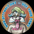 Use Your Paws Sticker
