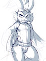 Bucky Outfit sketch 