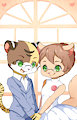 We got married