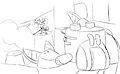 Richard vs the Scissors Bot by Nemo