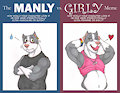 The Manly vs Girly Meme (Old submission)