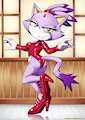 Tap Dancing Blaze