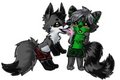 Request: This is how coons kiss! *0*