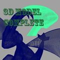 Complete 3D Flygon Model
