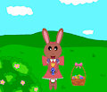 Amy Easter Egg Hunting