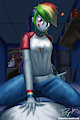 Rainbow Dash Jumps Your Bones