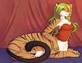 Stripes and Velvet by Saucy