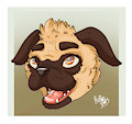 Headshot For Puggy by MockingBird