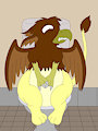 Gideon on the Crapper by HatchlingByHeart