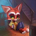 Watching TV 